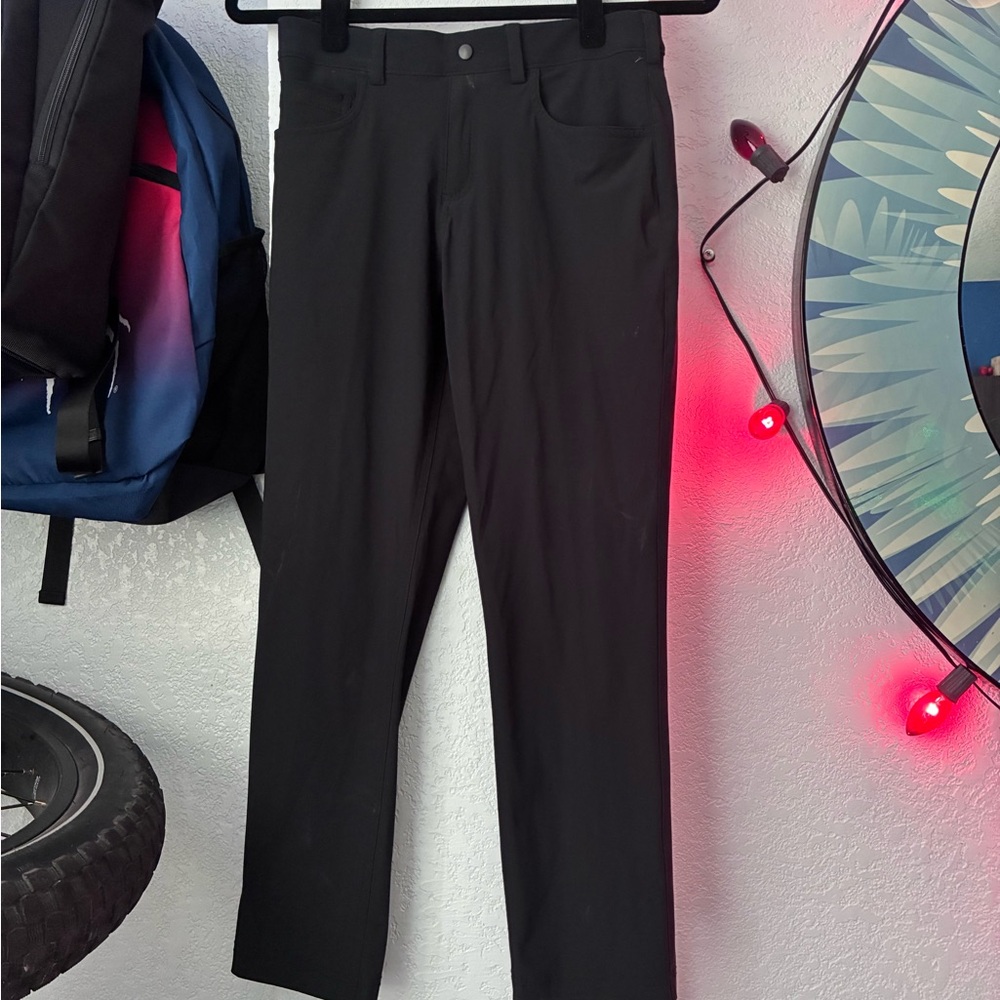 Puma Black Athletic Trousers with Logo Tag
